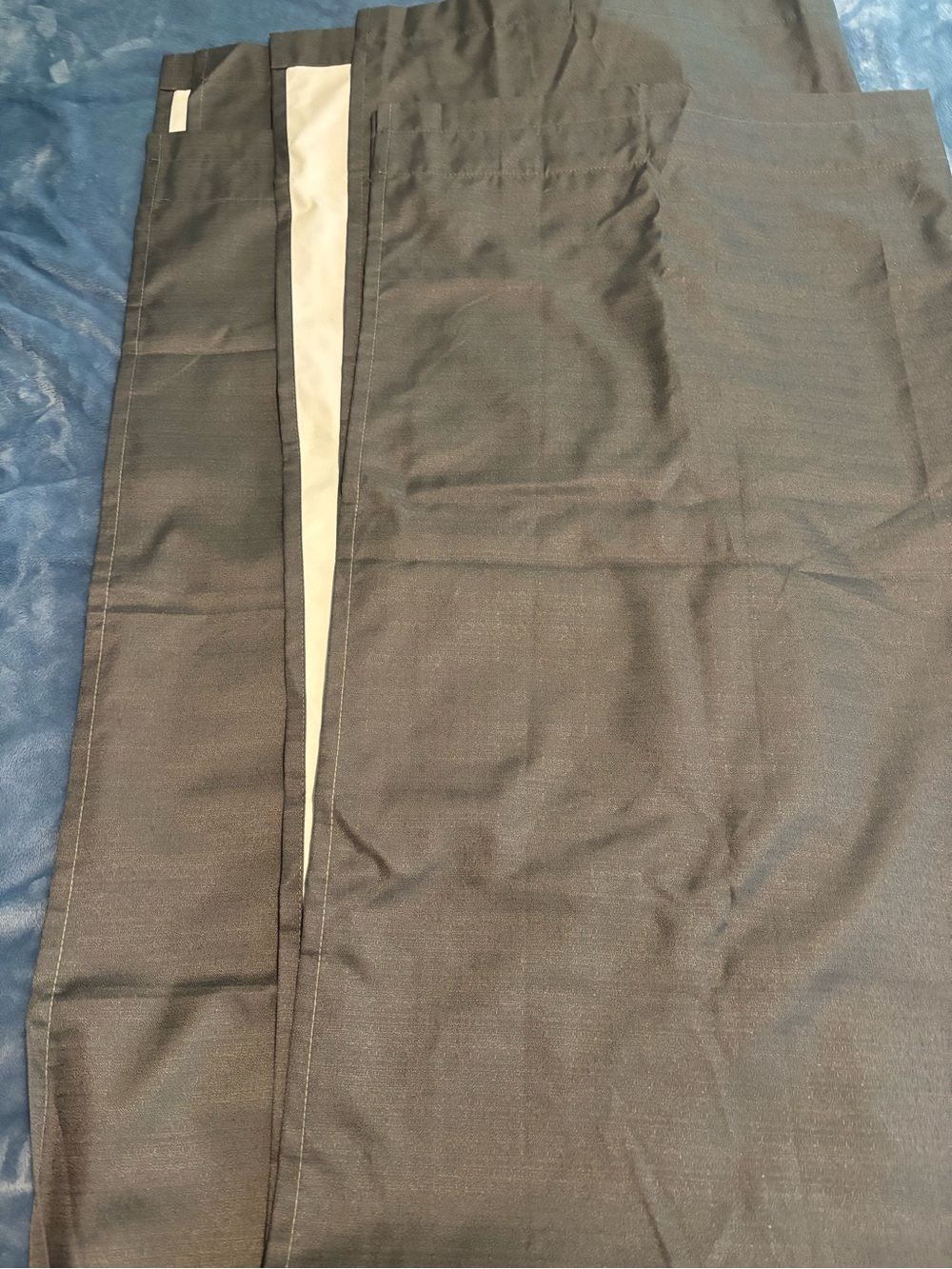 Set of 2 Target Brand  Black Out Curtain Panel - Solid Gray Window Drapery